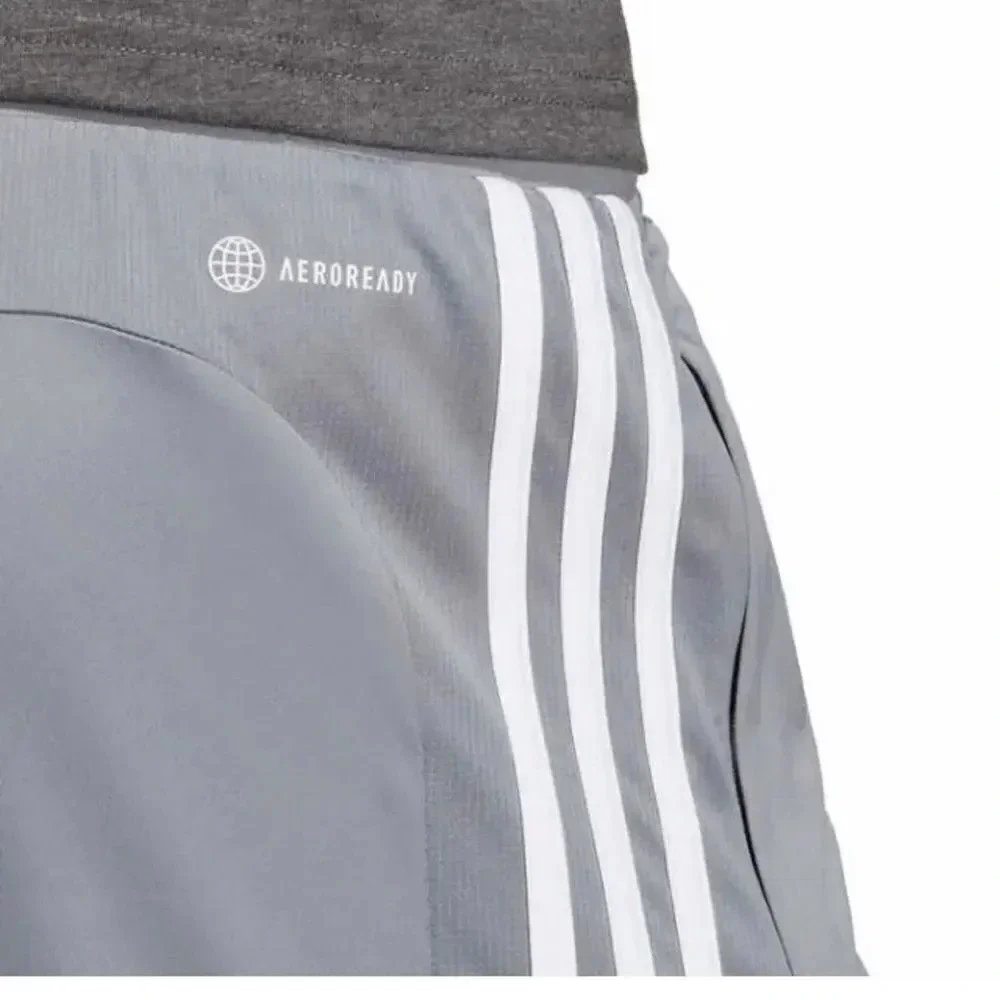 ADIDAS Men's 3-Stripe Logo 2-Zipper Pocket Shorts 3 Pair Black Blue Gray…
